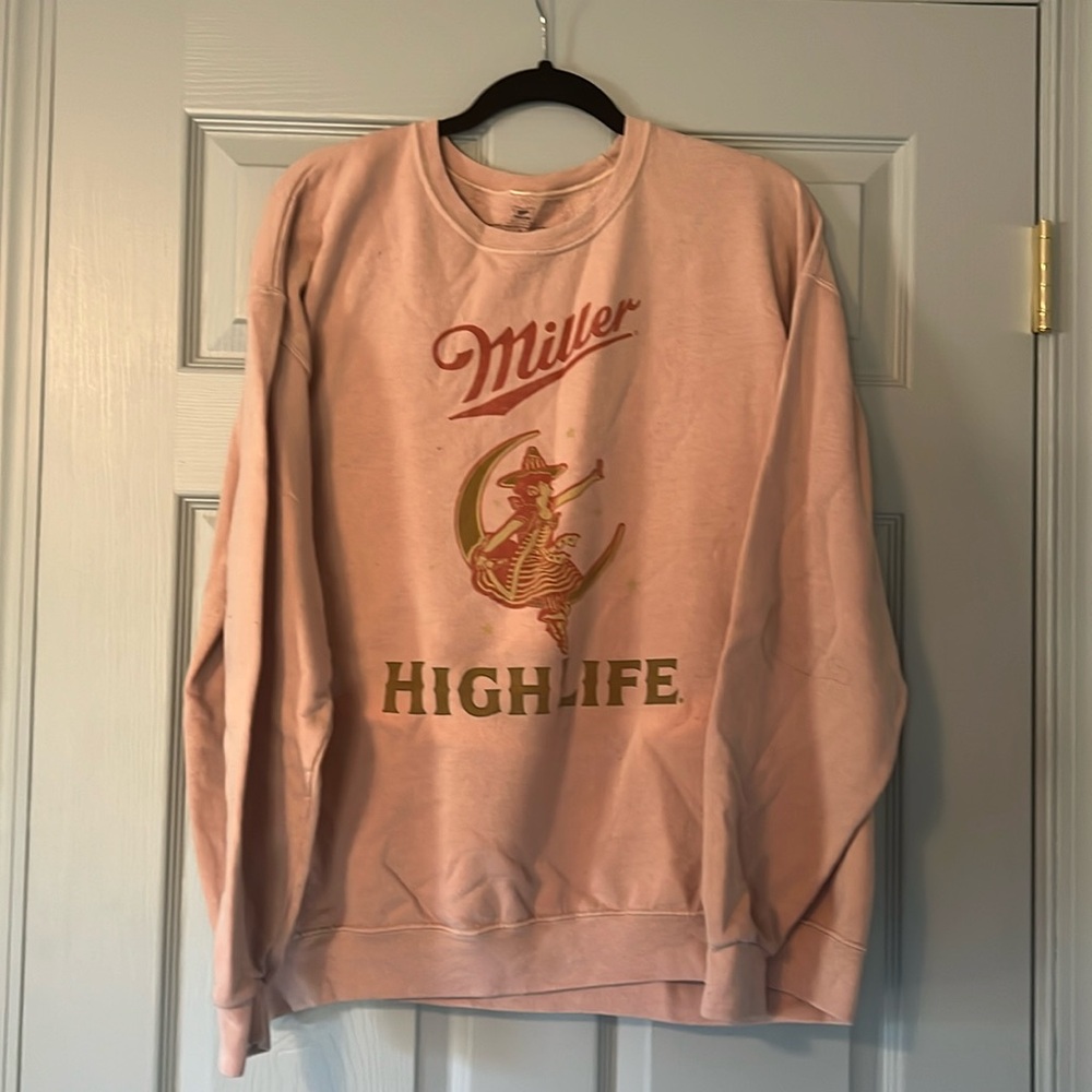Miller high life sweatshirt